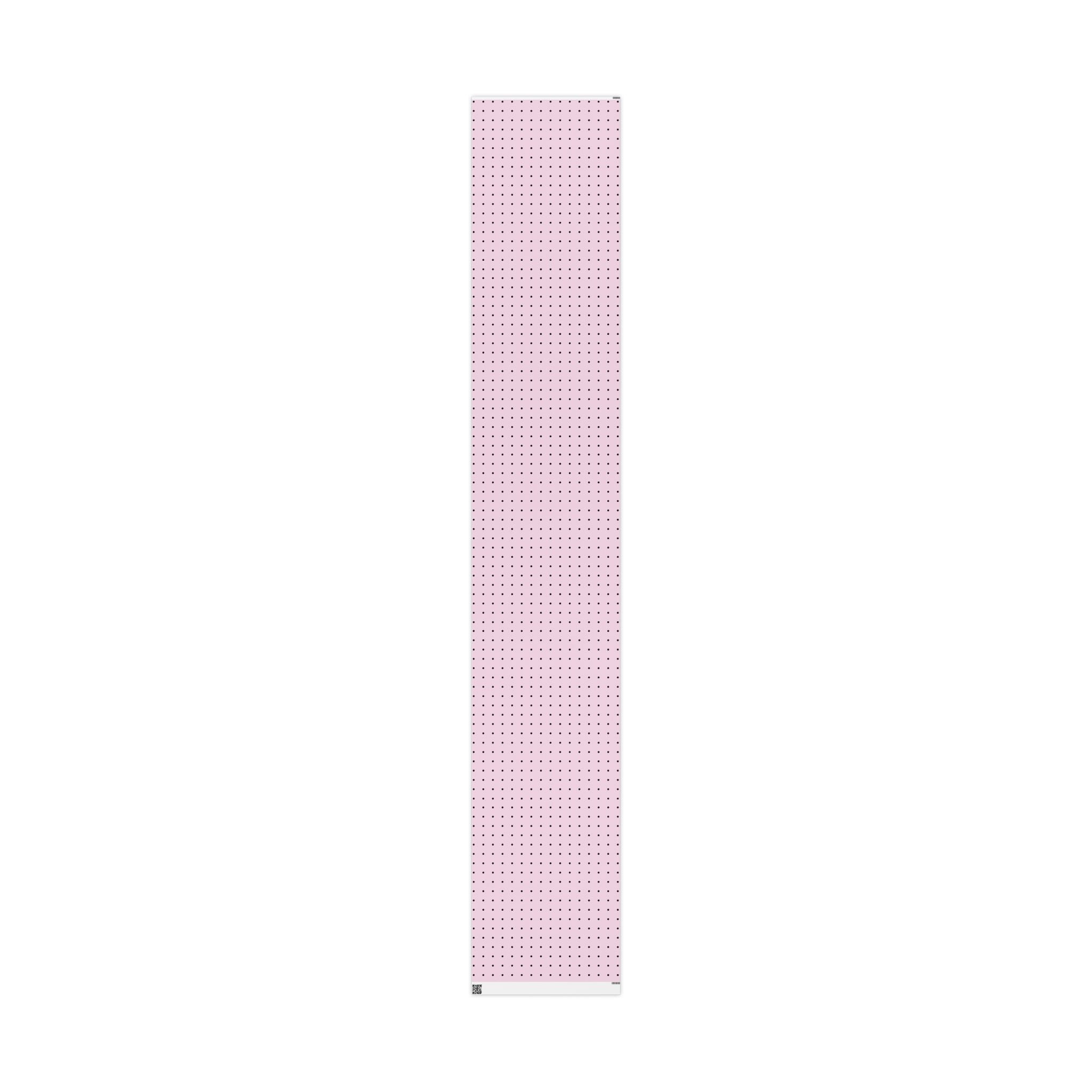 Pink Polka Dot Wrapping Paper Roll – Minimal Gift Wrap for Birthdays & Baby Showers