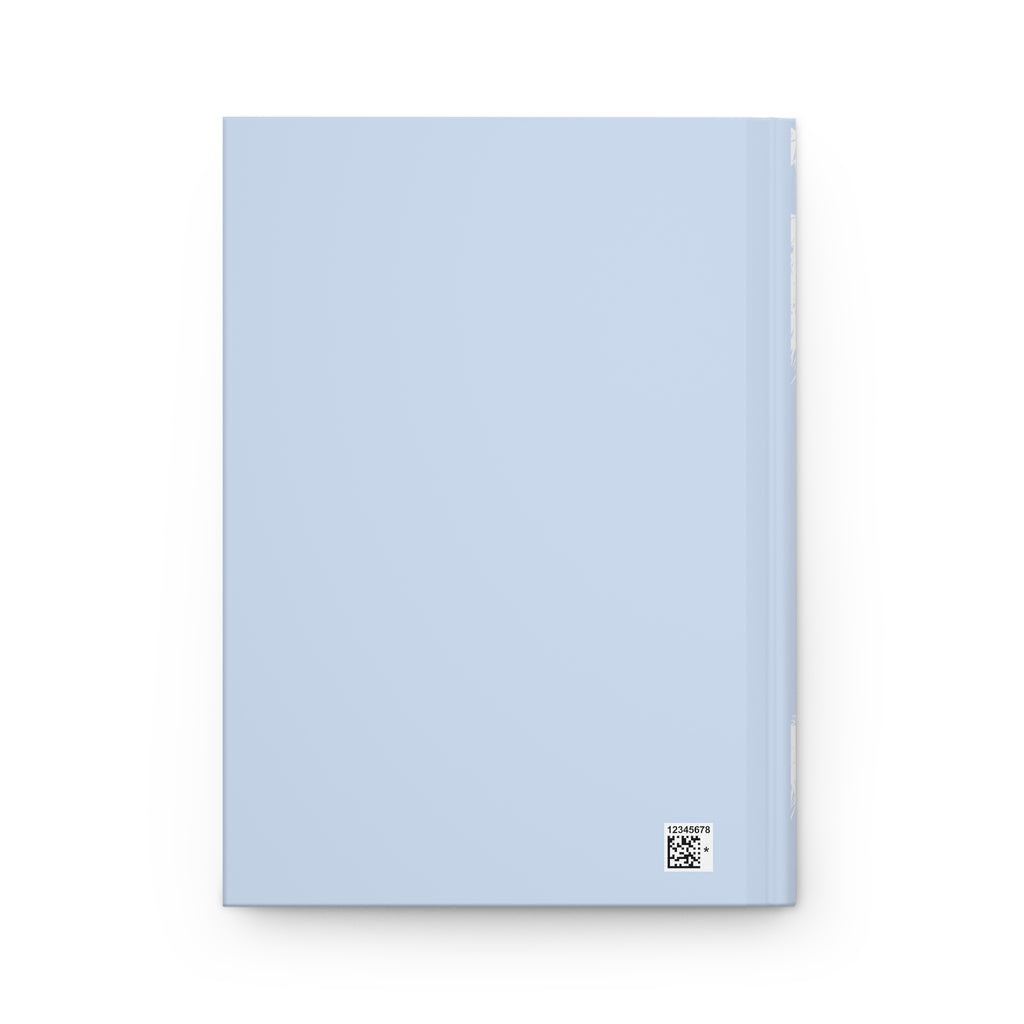 Sunshine On My Mind Saltwater In My Soul Hardcover Journal — Beachy Palm Tree Notebook