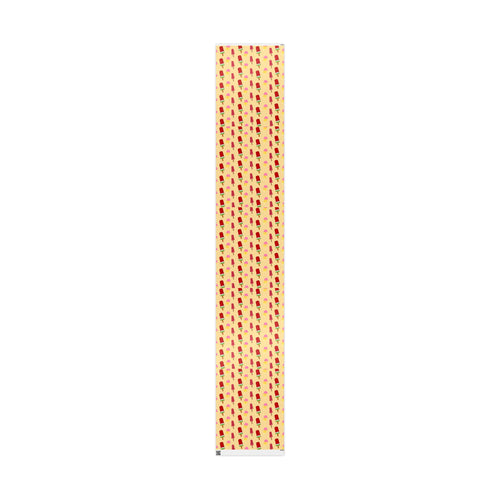 Festive Popsicle & Stocking Wrapping Paper Roll — Holiday Gift Wrap