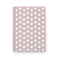 Polka Dot Hardcover Journal — Blush Pink Notebook for Notes, Planning & Gifts