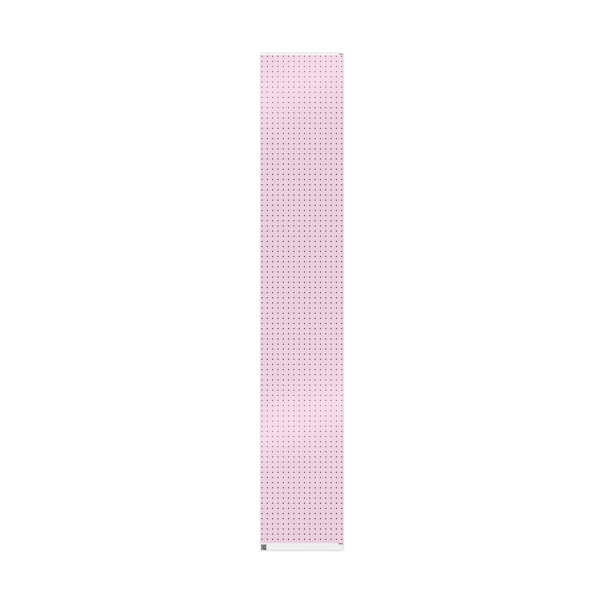 Pink Polka Dot Wrapping Paper Roll – Minimal Gift Wrap for Birthdays & Baby Showers